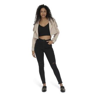 Belle & Bloom Manhattan Cropped Trench in Sand at Nordstrom, Size X-Small