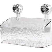 OEM Cesta De Ducha Con Ventosa, No Requiere Taladrar, Estante De Ducha Colgante, Estante De Ba&ntilde;o, Estante De Pared Con Orificio De Drenaje, Estante De Alm