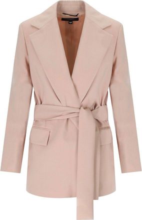 Weekend by Max Mara Teso Pink Belted Blazer