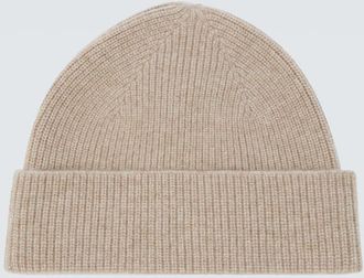 Ermenegildo Zegna Ribbed-knit cashmere beanie