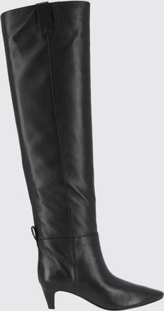 Michael Kors Stivali cuissardes Daniela in pelle con tacco a stiletto e monogramma MK