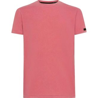 Roberto Ricci Design T-Shirts, male, Pink, Size: 2XL Techno Wash Piqu&eacute; T-Shirt