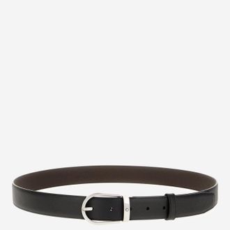 Montblanc Two Tone Reversible Leather Belt