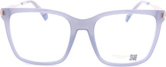 Polaroid Unisex Purple Square Eyeglass Frames PLD-D528