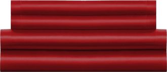 Luxury Home Satin Sheet Set in Red at Nordstrom Rack, Size King