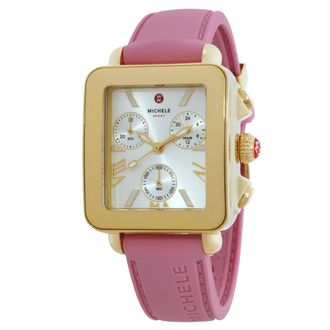 Michele Deco Sport Chronograph Quartz Ladies Watch MWW06K000076