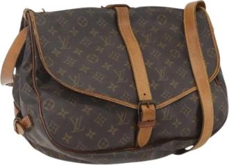 Louis Vuitton Pre-owned Cross Body Bags, female, Brown, Size: ONE SIZE Pre-owned Vintage Cross Body Bag