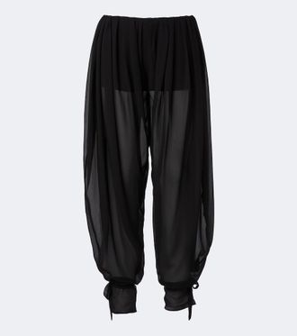 De La Vali Ines chiffon balloon pants