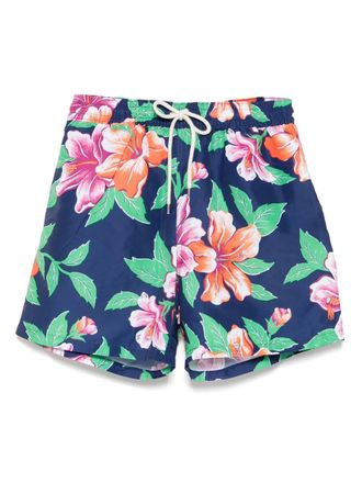 Polo Ralph Lauren Traveler swim shorts - men - Recycled Polyester/Recycled Polyester Pongee - M - Blue