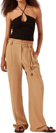 Shona Joy Eve Cross Front Top In Black