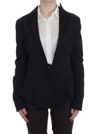 Exte Op maat gemaakte Blazer Met Lange Mouwen en Achterriem