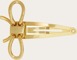 Ferragamo Women Vara bow hair clip Gold