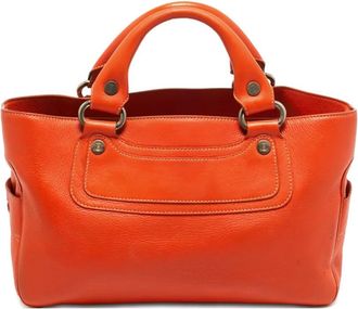 Celine Borsa tote Boogie in pelle - Arancione