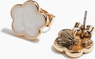 H&M Ohrstecker - White