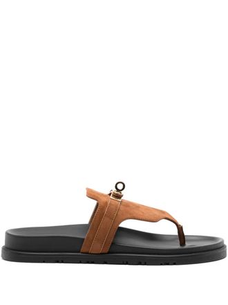 Hermès Empire sandals - Brown