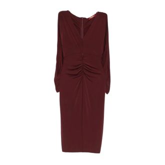 Max Mara Dames, Jurken, Rood, Maat: S