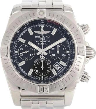 Breitling Pre-owned Chronomat JSP Roestvrij staal Automatisch - unisex - Vintage Horloges - Zwart - ONE Size - Vintage