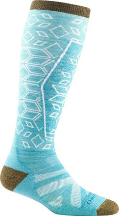 Darn Tough Womens Traverse Ski and Snowboard Socks Blue M