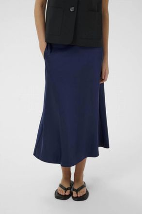 Inwear Zilkyiw Midi Skirt In Midnight Magic