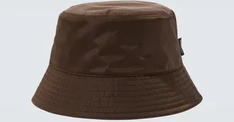 Saint Laurent Cappello da pescatore con logo