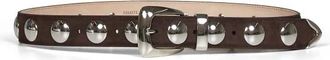 Khaite Benny Belt - female - Khaite - Belts - Brown - 90 CM - Accessories
