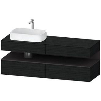 Duravit Qatego Consola Mueble Bajo Lavabo, 2 Extensiones, 2 - Duravit