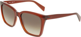 Liu Jo Lj 818S Zonnebril - Dames - Zonnebrillen - Bruin - 56 MM - Accessoires
