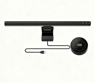 OEM Luz Para Monitor - Tira Led De 40 Cm Con Control T&aacute;ctil Y Mando A Distancia - Compatible Con Monitores De 15 A 22 Pulgadas - 1 Unidad