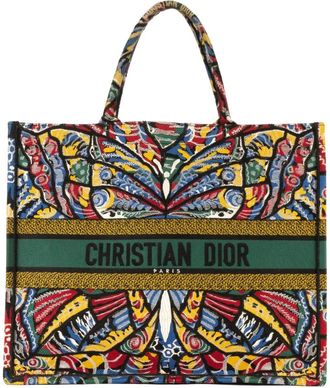 Dior Borsa tote Book - Blu