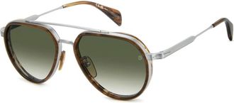 Eyewear by David Beckham DB 1226/G/S 9Ci/8Z Zonnebril - Heren - Zonnebrillen - Grijs - 57 MM - Accessoires