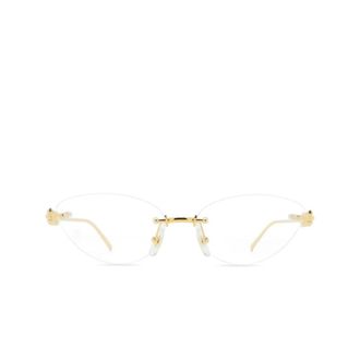 Cartier Glasses, female, Yellow, Size: 57 MM Stylish Glasses