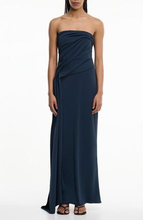 Significant Other Genesis Strapless Gown in Blue Steel at Nordstrom, Size 12