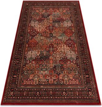 RugsX Wool carpet KASHQAI 4309 300 oriental, frame claret red 200x300 cm