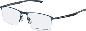 Porsche Design P8752 C Optisch Montuur - Heren - Brillen - Blauw - 57 MM - Accessoires