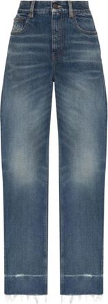 Chlo&eacute; Straight Jeans - Dames - Regular Fit Jeans - Blauw - W29 - Denim - Jeans