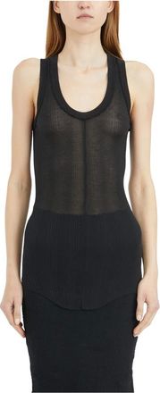 Marc Le Bihan Dames, Tops, Zwart, Maat: 3XS Katoen