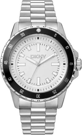 DKNY Sport Bracelet Watch, 43mm in Silver/stainless Steel at Nordstrom