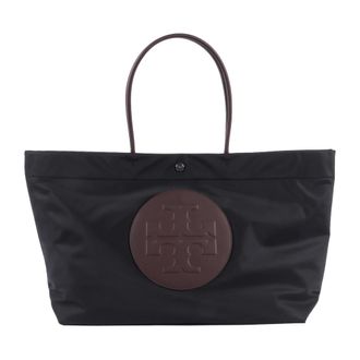 Tory Burch Tory Burch, Tote Bags, female, Black, Size: ONE SIZE Ella Twist Tote