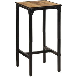 vidaXL Bar Table 60x55x107 cm Solid Rough Wood Mango Vidaxl