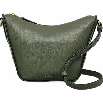 Radley London Oak Street Small Ziptop Crossbody Bag in Olive at Nordstrom