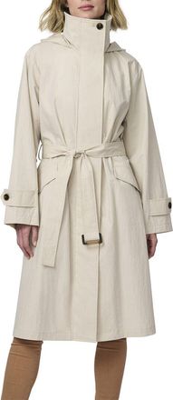 Bernardo Cityscape Trench Coat