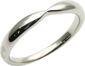 Tiffany & Co. Platinum Platinum 950 Band Ring (Pre-Owned)