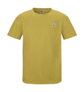 G.I.G.A. DX by killtec T-Shirt GS 1 MN TSHRT GOTS, Herren, Gr. XL, gelb (senf), Obermaterial: 100% Baumwolle;Obermaterial 2: 95% Baumwolle, 5% Elasthan, G.I.G.A. DX BY KILLT