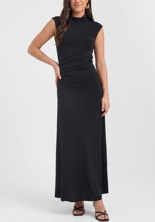 Rachel Roy Ramy Mock Neck Maxi Dress