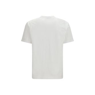Dolce & Gabbana Mens White Cotton T-Shirt