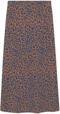 Dedicated Rib Skirt Kvarnvik Jupe f&uuml;r Damen | braun