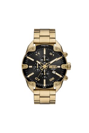Diesel Diesel Spiked Chronograph Gold-Tone Stainless Steel Watch - Timeframes - Man - Gold