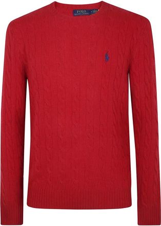 Polo Ralph Lauren Round-neck Truien - Heren - Ronde hals truien - Rood - 2XL - Truien & Vesten