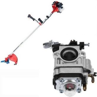 Trade Shop Trade Shop - Carburatore Per Decespugliatore 43cc 49cc 52cc 2 Tempi Foro 15mm Cg430