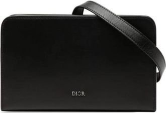 Dior Pre-owned Vintage Belt Bag - Dames - Vintage Heuptassen - Zwart - ONE Size - Leer - Vintage